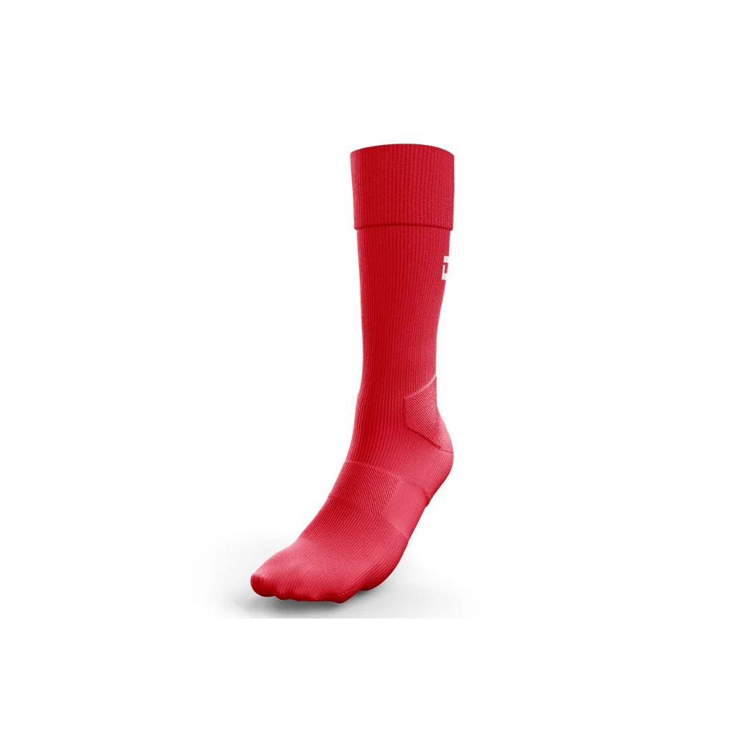 DS Red Turnover Sock - Image 3